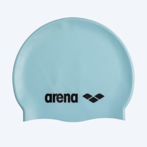 Arena badehætte - Classic Silikone - Lyseblå/sort