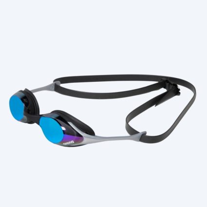 Arena svømmebriller - Cobra SWIPE Mirror - Sort/blå