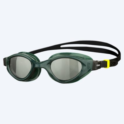 Arena svømmebriller - Cruiser EVO - Mørkegrøn/sort (Smoke linse)