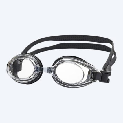 Primotec nærsynede svømmebriller med styrke - (-1.5) til (-8.0) - Sort - Svømmebriller med styrke - Voksne