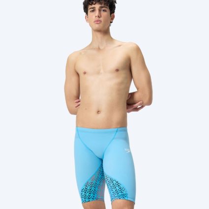 Speedo konkurrence badebukser til mænd - LZR Ignite - Blå/orange - Badebukser til mænd - Konkurrence