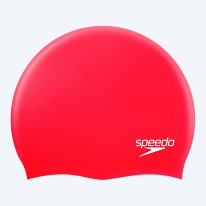 Speedo silikone badehætte - Rød - Badehætter - Åbent vand