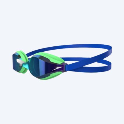 Speedo svømmebriller - Fastskin Speedsocket 2 Mirror - Blå/grøn