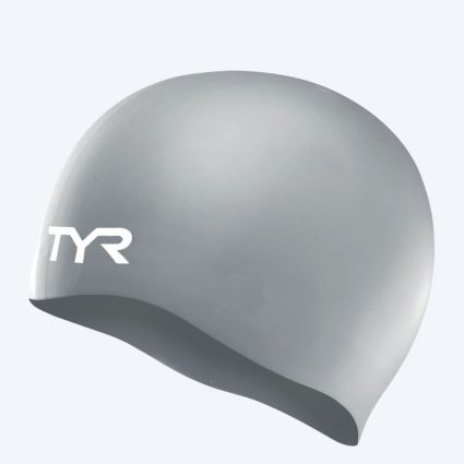 TYR badehætte - Silicone - Sølv - Speedo