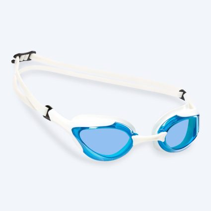 Watery Elite svømmebrille - Murphy Active - Hvid/blå