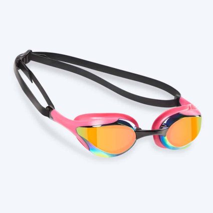 Watery Elite svømmebrille - Murphy Mirror - Pink/guld