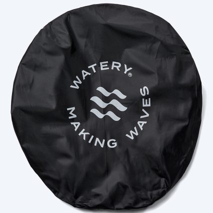 Watery foldbart isbad cover - Sort - Badekars dæksel