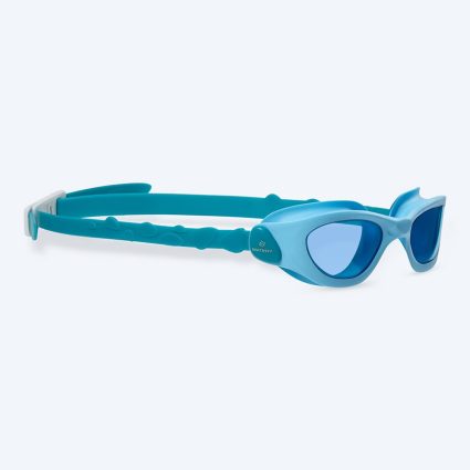 Watery motions svømmebriller til børn - Evian - Blå/blå - Børne svømmebriller - Leg og plask