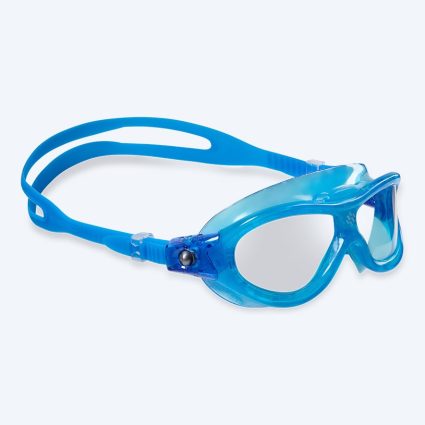 Watery svømmebriller til børn - Wilton - Atlantic Blå/klar - Børne svømmebriller - Leg og plask